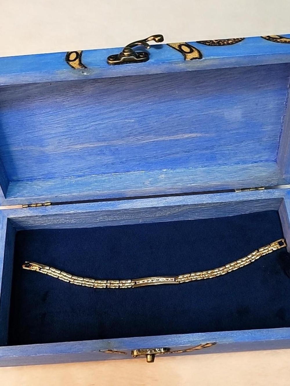 Gold Toned Link Bracelet